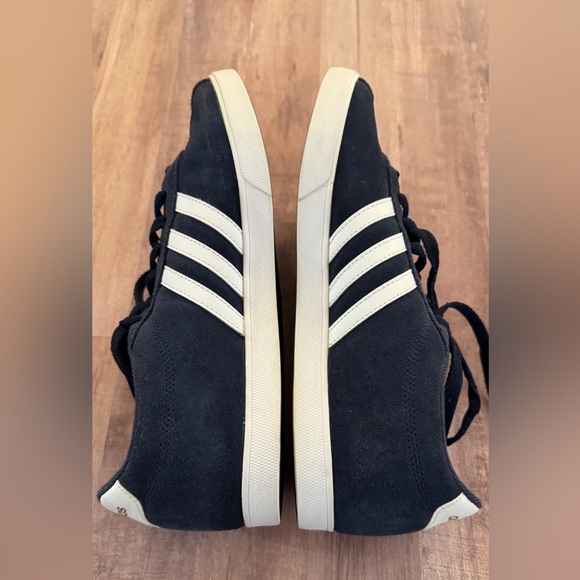 Adidas Samba Women's Blue Suede Sneakers - Picture 6 of 9